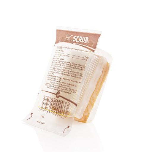 CEPILLO QUIRURGICO C/IODO BIOSCRUB