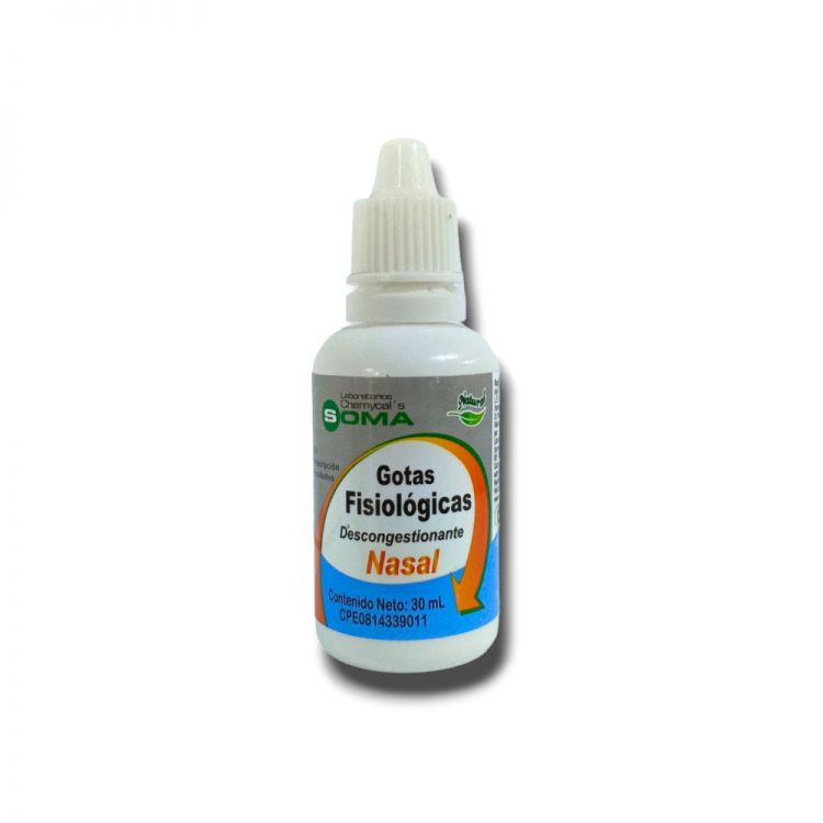 GOTAS FISIOLOGICAS DESCONGESTIONANTE NASAL 30 ML