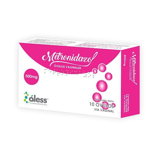 METRONIDAZOL 500MG 10 OVULOS VAGINALES ALESS 