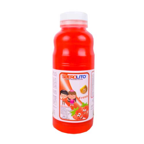 SUEROLITO 75MEQ+ZINC SABOR A FRESA 400ML