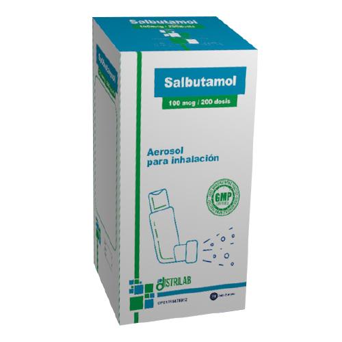 SALBUTAMOL 100MCG/200 DOSIS INHALADOR