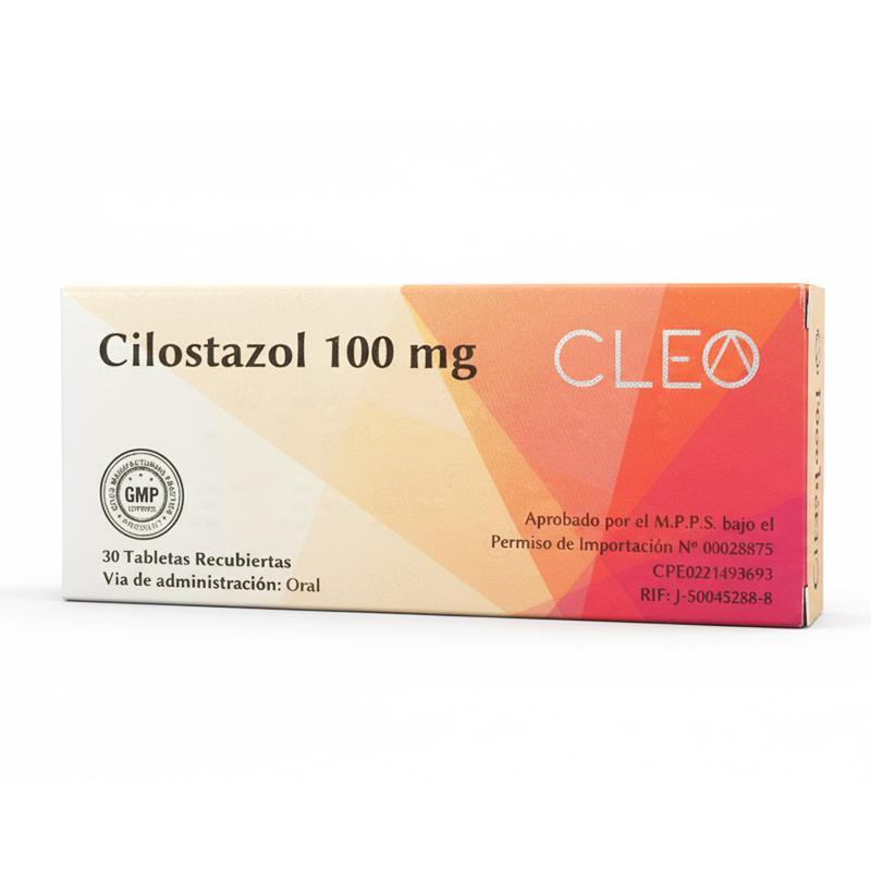 CILOSTAZOL (CILOSTAL) 100MG 30TAB REC CLEOPHARMA
