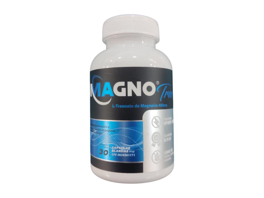 MAGNO TREO GLICINATO DE MAGNESIO X 30 CAP