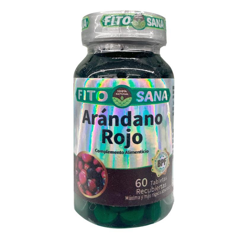 ARANDANO ROJO 480 MG 60 TAB REC FITOSANA