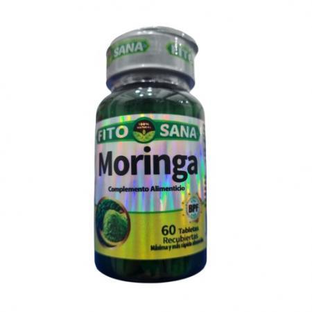 MORINGA COMPLEMENTO ALIMENTICIO 480MG X 60 TAB FITOSANA