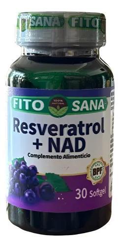 RESVERATROL 350 MG + NAD 130 MG X 30 SOFTGEL FITOSANA