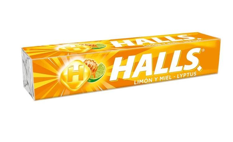 HALLS CARAMELOS LIMON Y MIEL 1 X 12