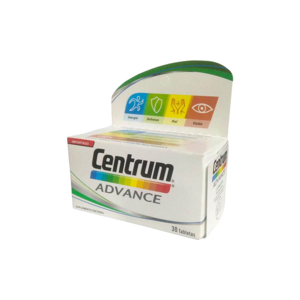 CENTRUM ADVANCE MULTIVITAMINICO Y MINERALES X 30 TAB