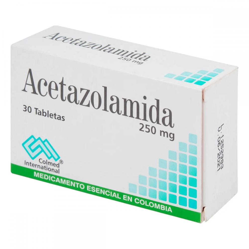 ACETAZOLAMIDA 250 MG X 30 TAB (ACETAB)