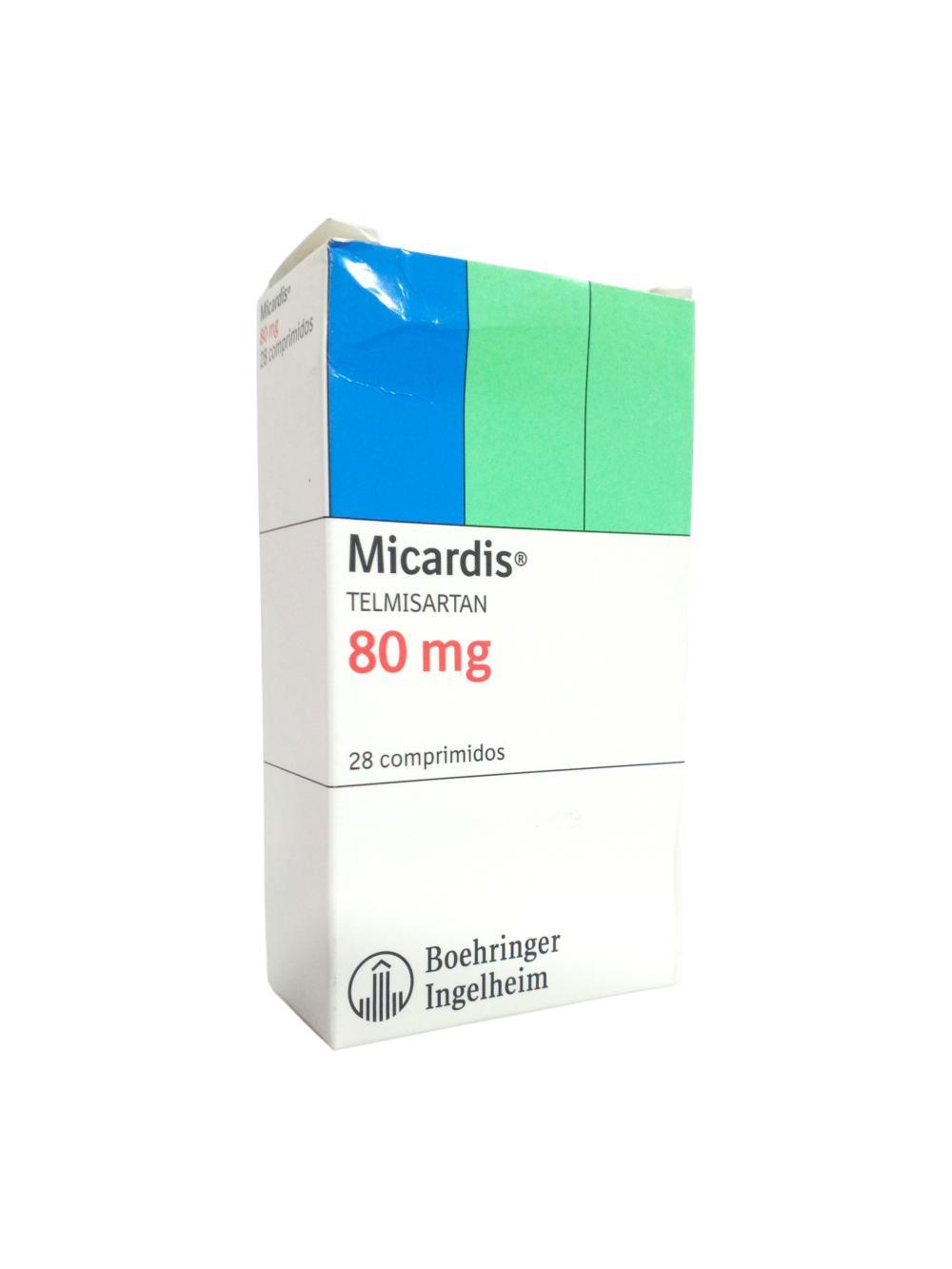 MICARDIS TELMISARTAN 80 MG X 28 COMP (BIOTELMIC)