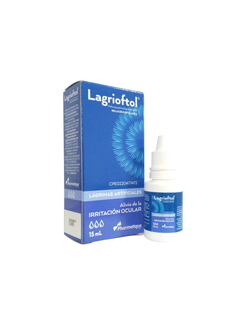 LAGRIOFTOL 0.3% SOL OFTALMICA X 15 ML 