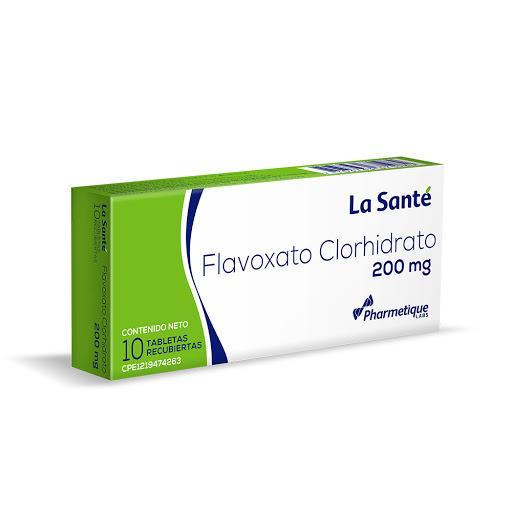 FLAVOXATO CLORHIDRATO 200MG 10TAB LA SANTE
