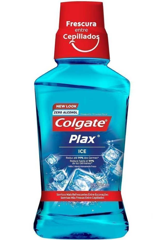COLGATE ENJUAGUE BUCAL PLAX ICE 250 ML
