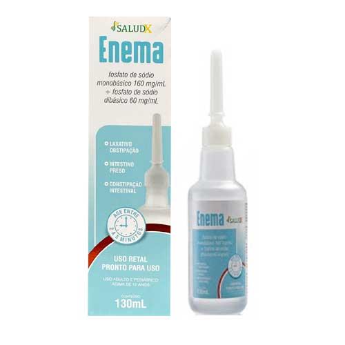 ENEMA FOSF MONOBASICO FOSF SODICO DIBASICO 160-60MG RECTAL 130 ML SALUDX