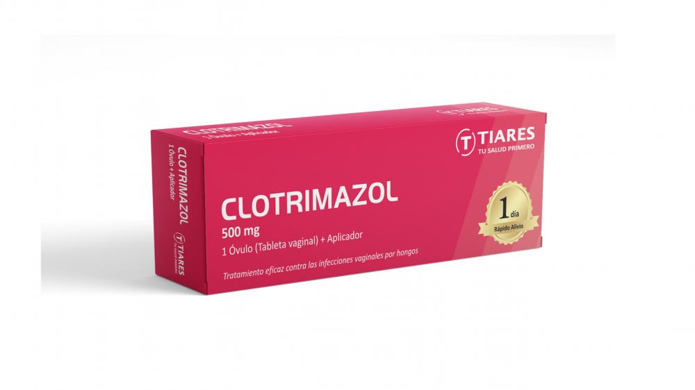 CLOTRIMAZOL 500 MG X 1 OVULO VAG + APLICADOR (GYNO CANESTEN) TIARES