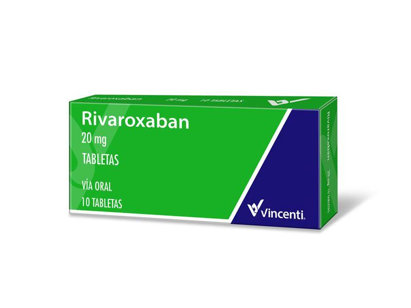 RIVAROXABAN (ARUDIL, XARELTO, BLOKXA) 20MG 10TAB VICENTI