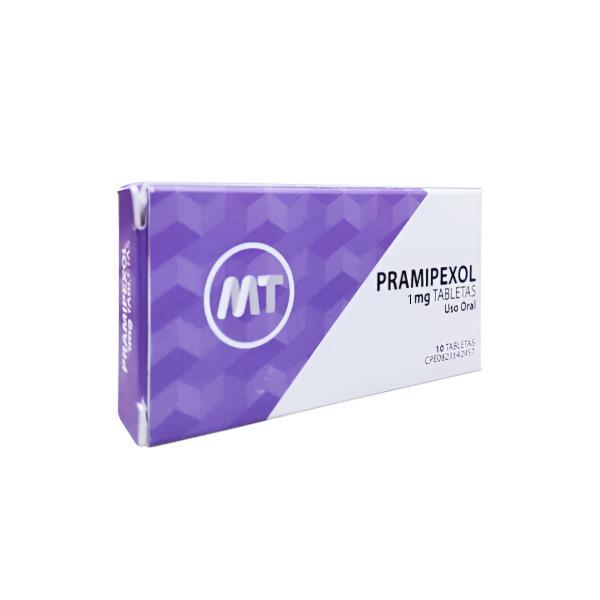 PRAMIPREXOL 1MG 10TAB MT GLOBAL CARE