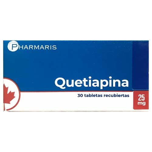 QUETIAPINA 25MG X 30 TAB (EDAGAN/ KETIAN/ QUETIAZIC) PHARMARIS