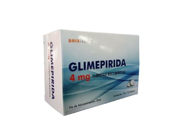 BLIST GLIMEPIRIDE 4 MG X 10 TAB