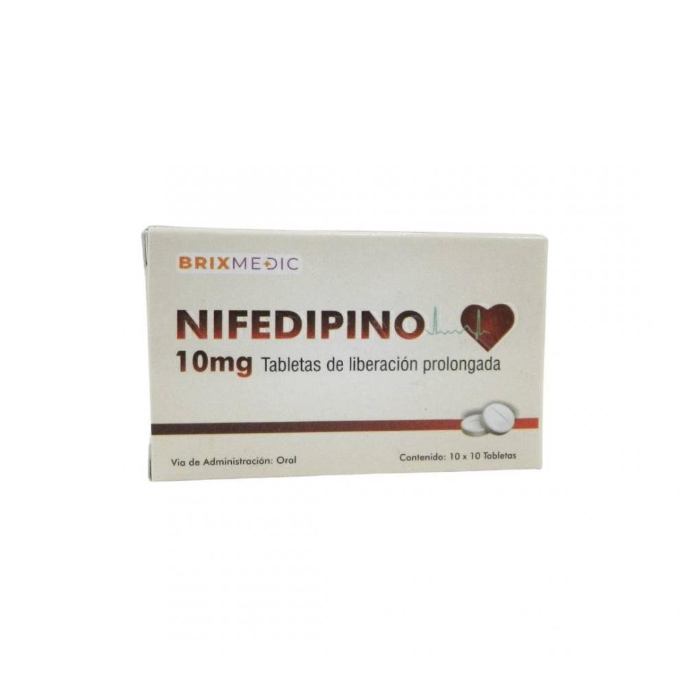 NIFEDIPINA 10 MG X 30 TAB L.P. BRIXMEDIC