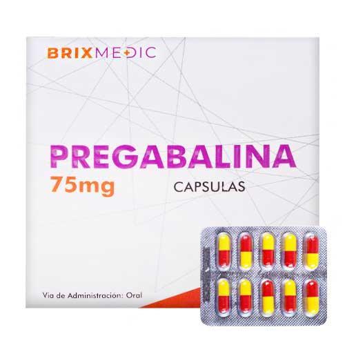 PREGABALINA 75MG X 30 TAB (NEURIXA/PEGYT) BRIX MEDIC