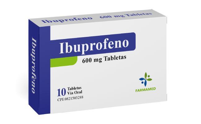 IBUPROFENO 600 MG X 10 TAB (BRUGESIC/IBUPRA) FARMAMED