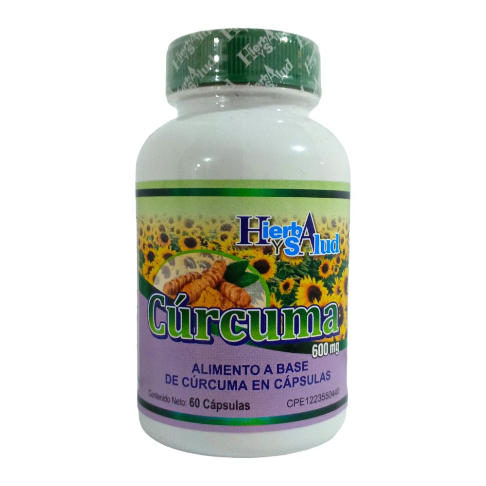 CURCUMA 600 MG X 60 CAP HIERBA Y SALUD