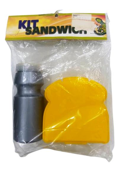 KIT SANDWICH LONCHERA PLASTIC + COOLERS PLASTIC 